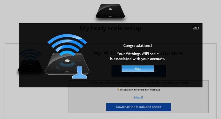 Withings WiFi Web Config Complete