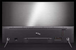 The back of the 55-inch Mi TV 3s. (Screenshot from Xiaomi China website.)
