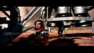 Excellent picture quality all round in the 4K Blu-ray version of The Martian. There's a bit of noise here, but that's inherent of the source transfer.