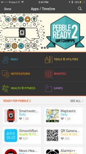 pebble 2 health app