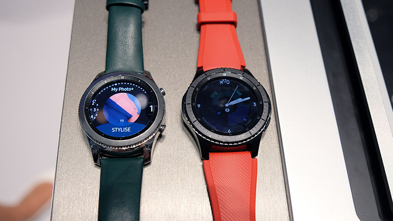 Samsung Gear S3 Classic and Frontier