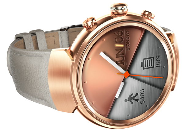 ASUS just released a new color for theZenWatch 3 – Rose Gold