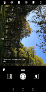 Huawei Mate 10 Pro app screen camera app