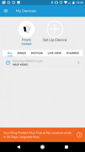 Ring Spotlight Cam Wired review my devices